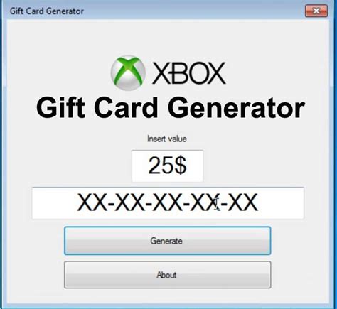 run the main. . Xbox gift card generator download